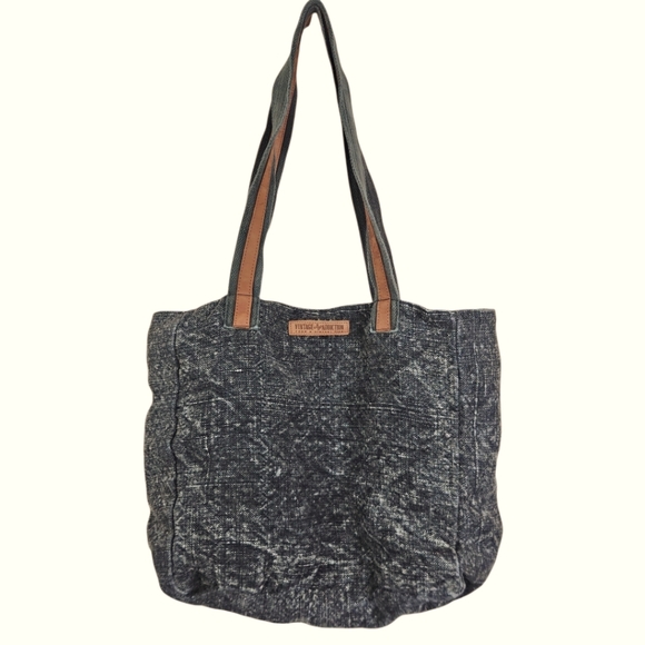 Vintage Addiction Womens 100% Jute Exterior 100% Cotton Lined Tote Bag